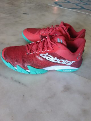 Zapatillas Babolat Hombre Rojo/Teal