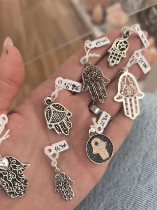 Mano de Fátima Plata de Ley