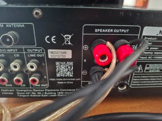 Amplificador Moukey MAMP1 Negro