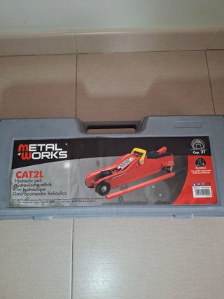 Gato Hidráulico Metal 2 Toneladas