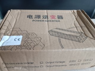 Inversor de Corriente 1600W onda pura Tataliken