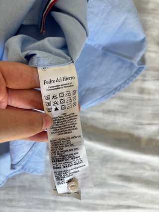 Camisa azul Pedro del Hierro