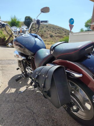 Moto Hyosung Aquila 125 Negra