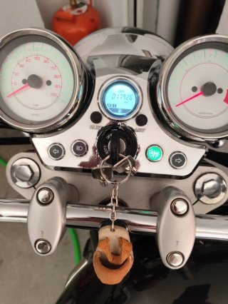 Moto Hyosung Aquila 125 Negra