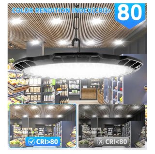 4 Lámparas LED 500W 36Cm