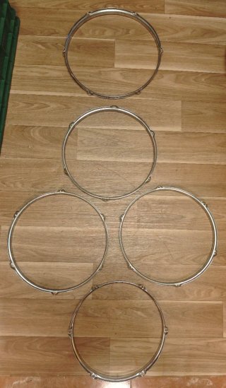 Aros para batería acústica