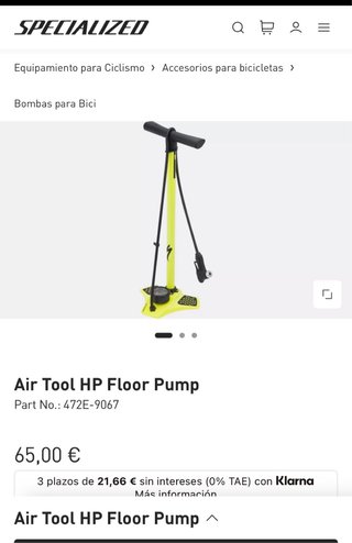 Inflador Specialized Airtool HP