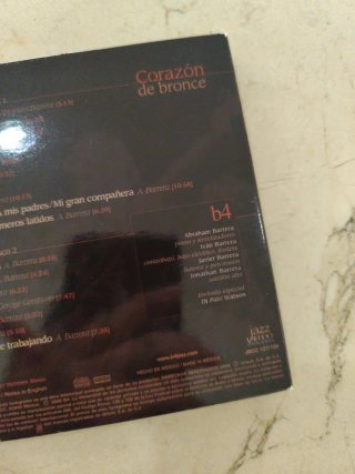 2CD B4 Corazón de Bronce Jazz