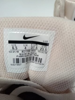 Zapatillas Nike Beige/Rosa Talla 38