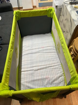 Cuna de viaje plegable portátil