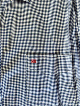 Camisa Pedro del Hierro cuadros azul y blanco