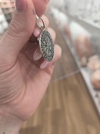 Colgante Vegvisir Plata de Ley