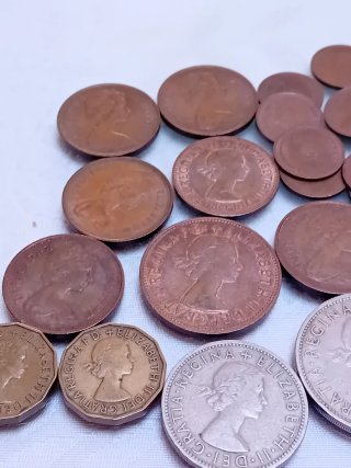 Lotto di Monete Inglesi Varie