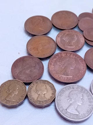 Lotto di Monete Inglesi Varie