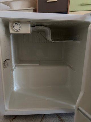 Mini nevera blanca