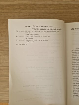 Libro  historia da cidade de santiago de compost