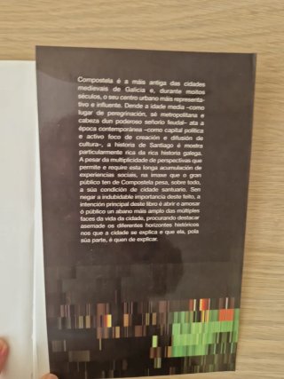 Libro historia da cidade de santiago de compost