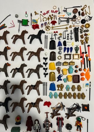 Lote 3 Playmobil: Figuras y Accesorios