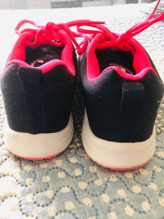 Adidas negras/rosas talla 37
