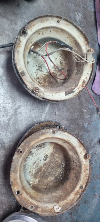 Lotende 2 Faros Land Rover Santana completos