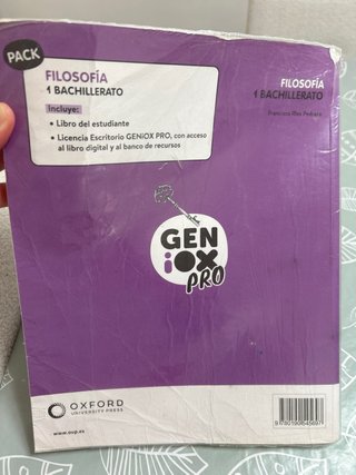 Filosofía 1º Bachillerato. Libro del estudiante...
