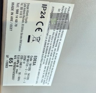 Edesa Flat 80 Wifi, termo eléctrico 80 litros