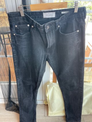Pull&Bear Vaqueros Negros Talla 40
