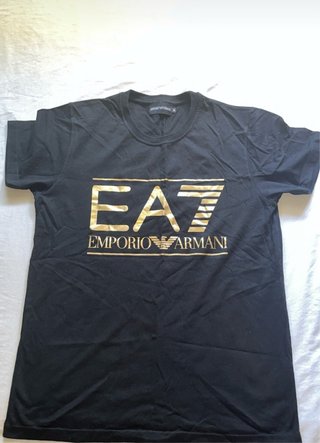 Camiseta EA7 Emporio Armani Negra Talla S