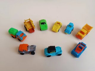 Lote de coches de Kiosco antiguos.de plástico