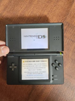 Nintendo DS Lite Negra + Funda + 2 Juegos