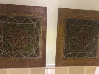 2 Cuadros Artesanales 75x65