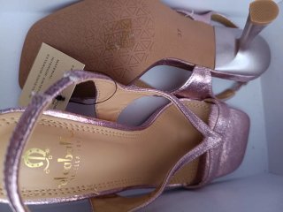 Zapatos de tacón El Caballo dorados/rosados