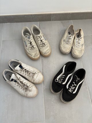 Pack 6 pares zapatillas/bambas