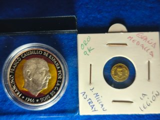 Especial la legión española. Oro y plata