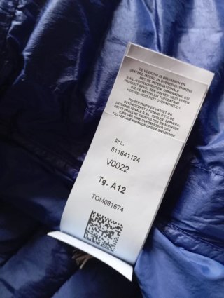 Stone Island Junior - Piumino piuma d’oca 12 anni