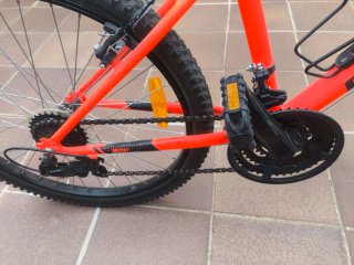 Bicicleta Rockrider 24 Naranja