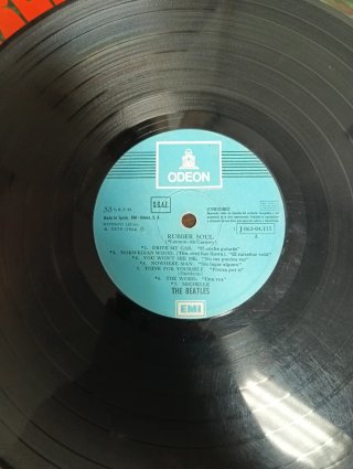 Rubber soul beatles vinilo