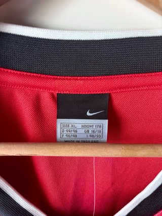 Camiseta Nike Mujer Talla XL Roja