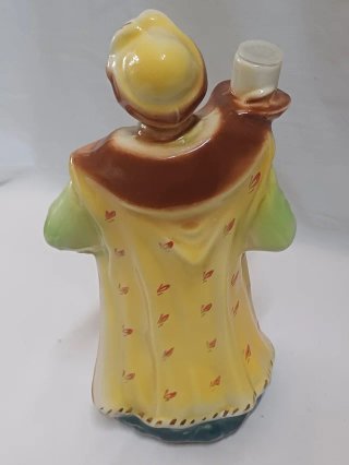 Bottiglia ceramica vintage vuota