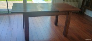 Mesa extensible madera maciza