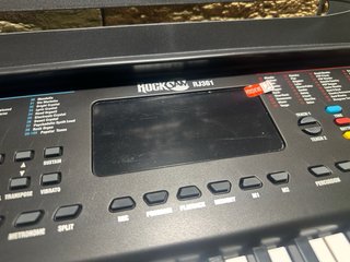RockJam RJ361 Teclado electrónico con atril 61 tec