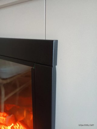 Chimenea eléctrica moderna