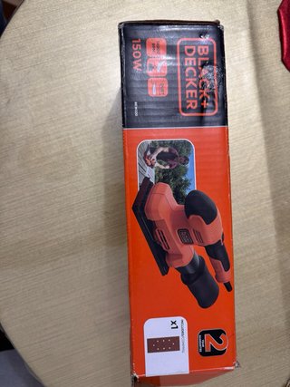Lijadora Orbital Black+Decker