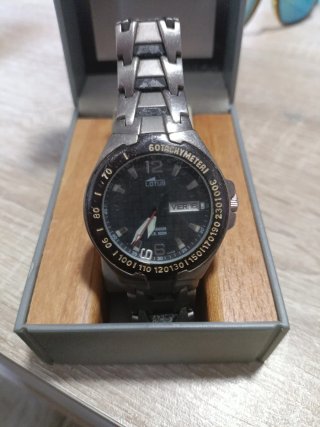 Reloj Lotus Plata all Titanium