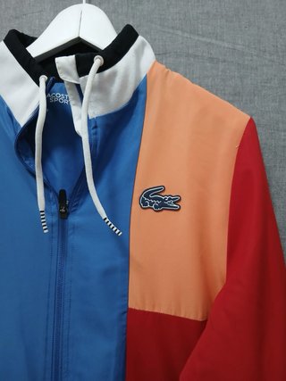 Lacoste Tracktop multicolore taglia XS
