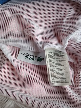 Lacoste Tracktop multicolore taglia XS