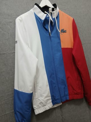 Lacoste Tracktop multicolore taglia XS
