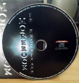 MOREROCK – Te Encontraré CD PROMO Como Nuevo