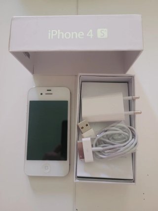 iPhone 4S Apple Negro/Plateado