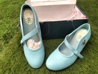 Zapatos de tacón azul Pamires